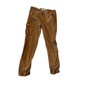Bench Tan Brown Rust Denim Cargo Joggers Mens M